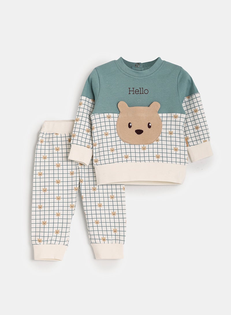 جونيور طقم بيجاما بيبي ولادي - Image 3